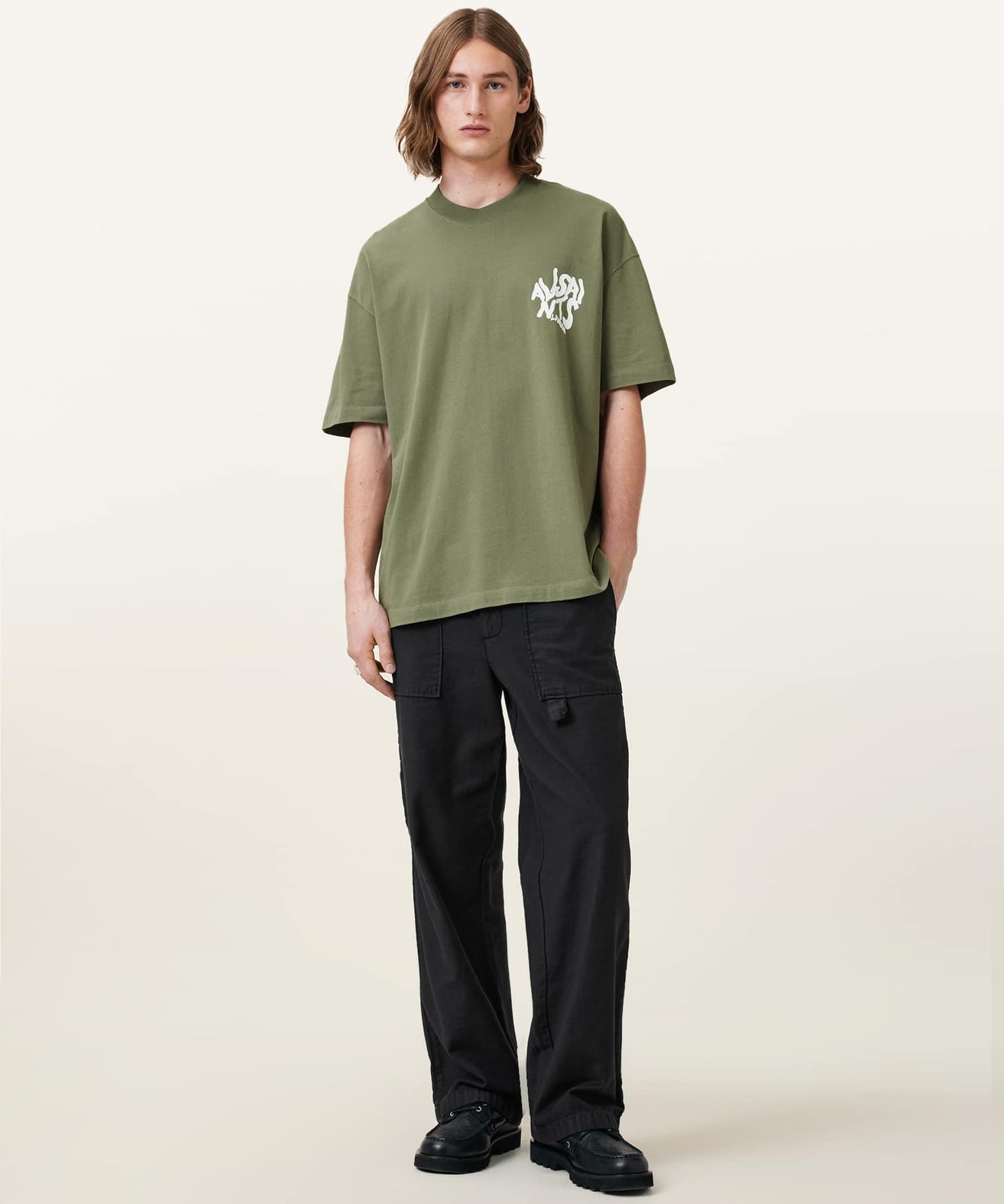 אולסיינטס - אוברסייז שרוול M066PC Eden Green