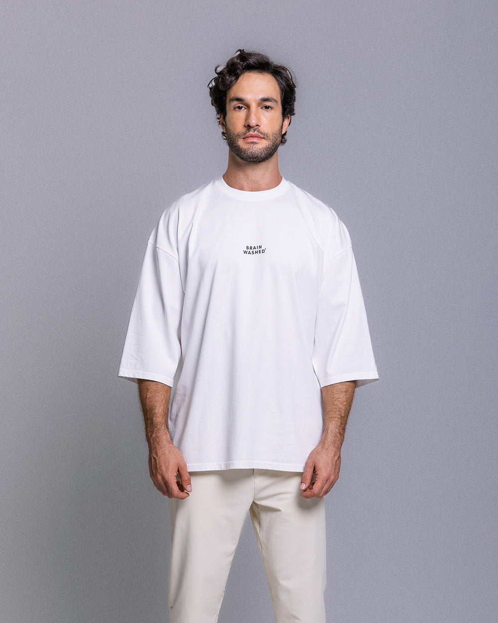 THIRTY DEGREES חולצה טי 3/4 TEE BRAIN WASHED 04
