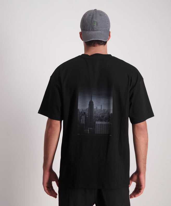 THIRTY DEGREES - 30FW26-15 טי אוברסייז NY Empire Tee New