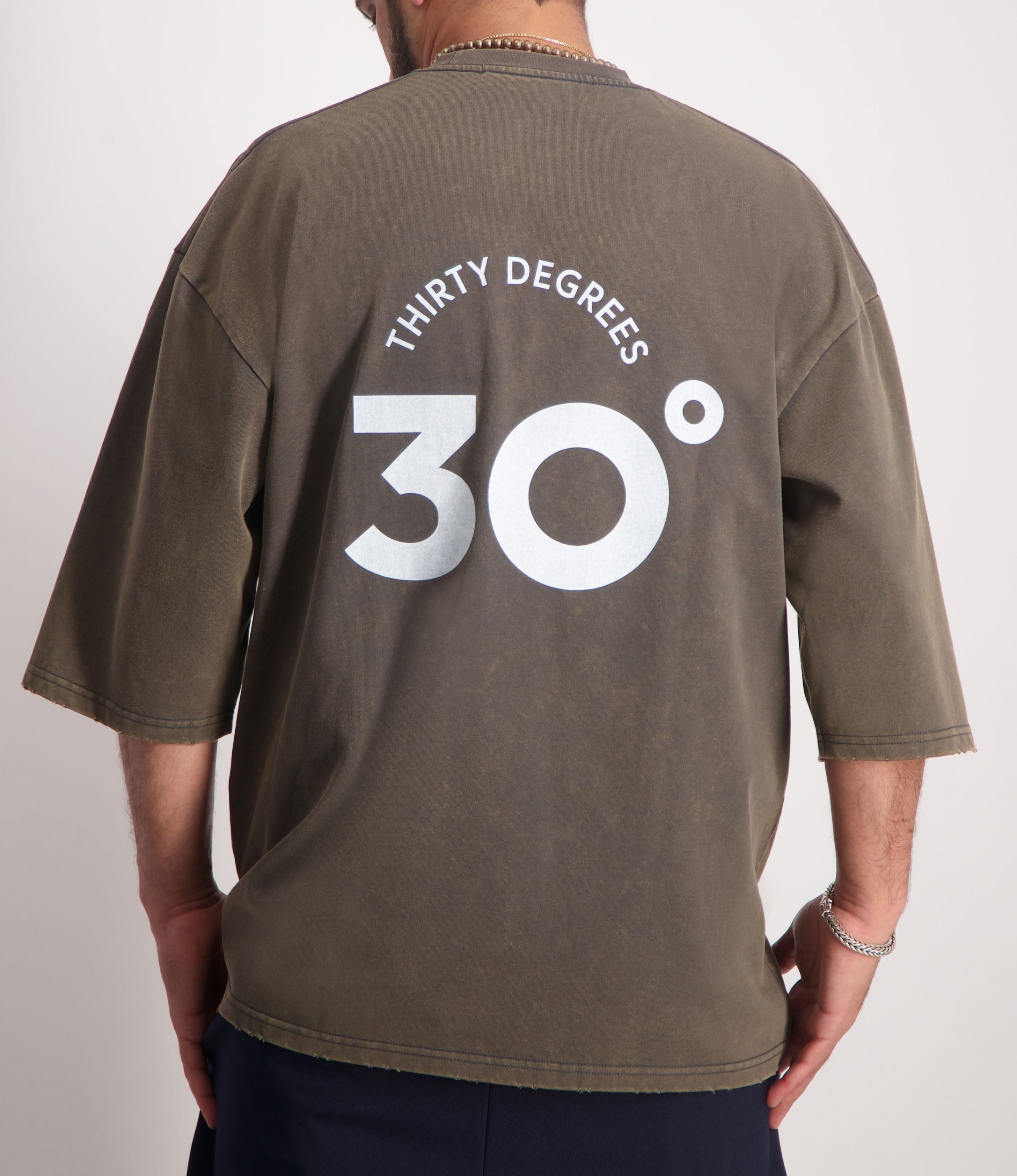 THIRTY DEGREES חולצה טי 3/4 - 30 מעלות 30 BASKETBAL 30SS26-1