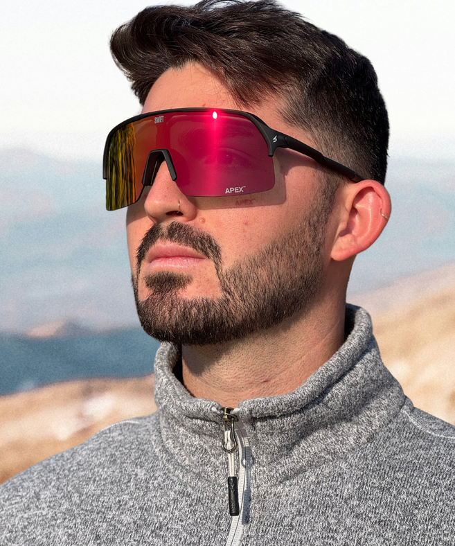 SWIFT - משקפיים EDGE SG-112 Black-Red