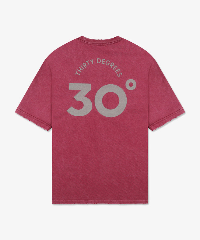 THIRTY DEGREES - 30FW26-6 טי אוברסייז Basketball 05 Tee New