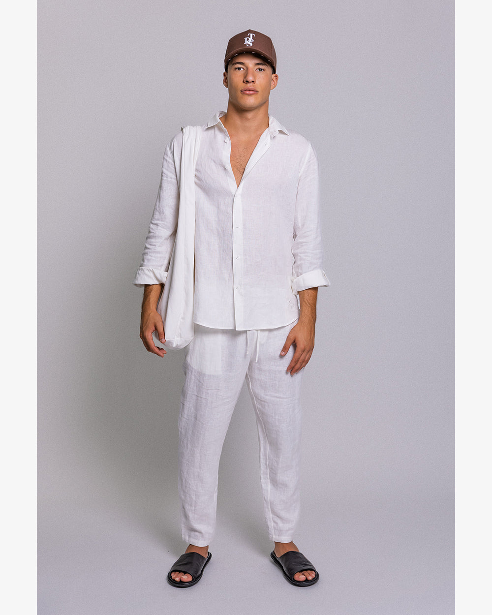 THIRTY DEGREES - מכופתרתר פשתן LINEN 02 NEW.