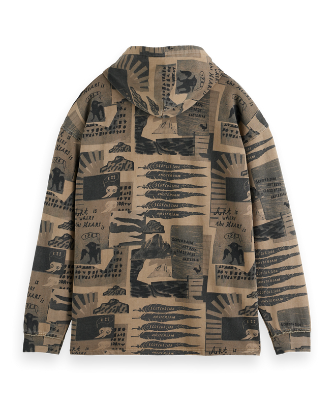 סקוץ' אנד סודה - קפוצ'ון עם הדפס 181706 260