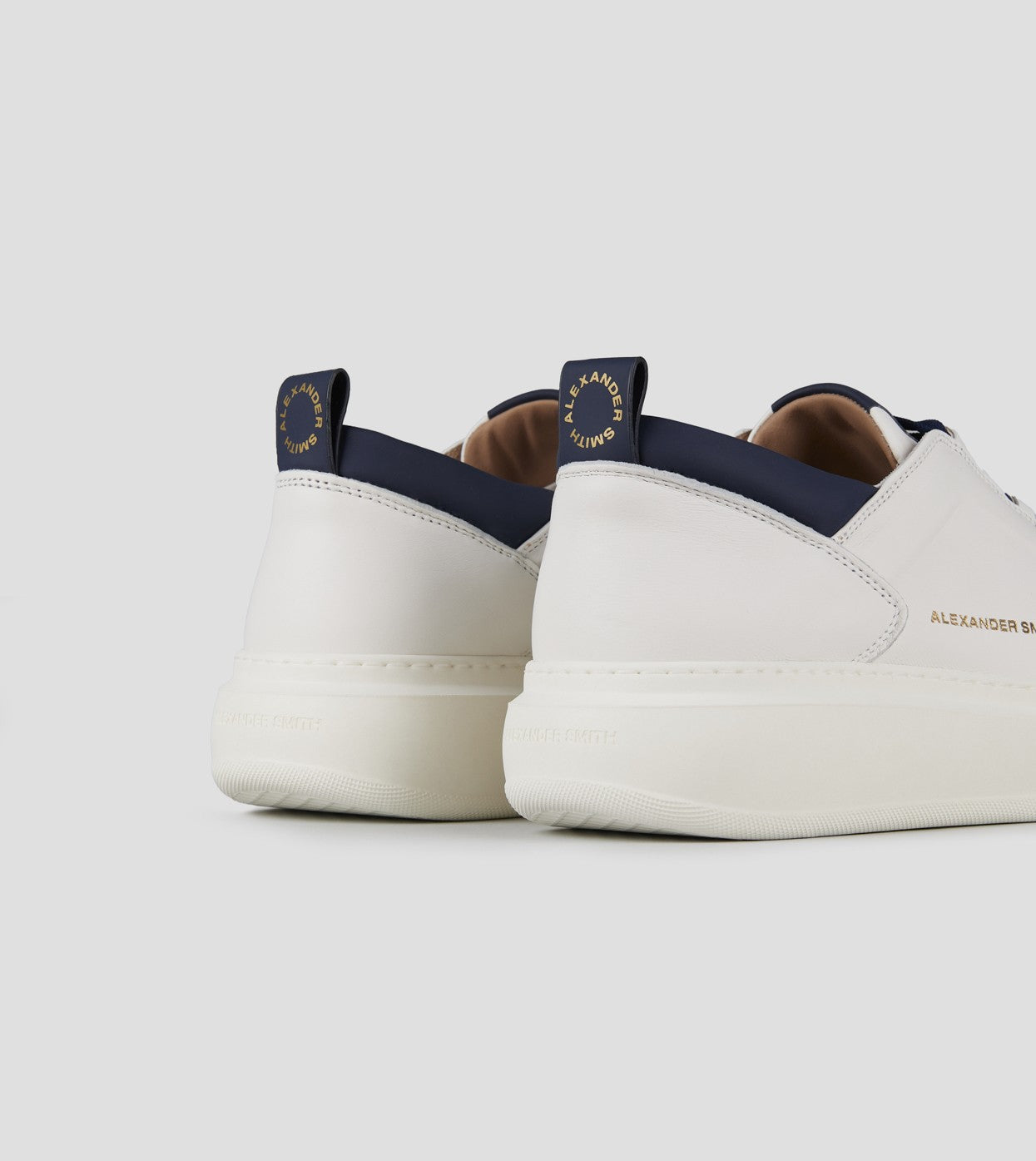 ALEXANDER SMITH - סניקרס WEMBLEY - WYM 2264 WHITE BLACK