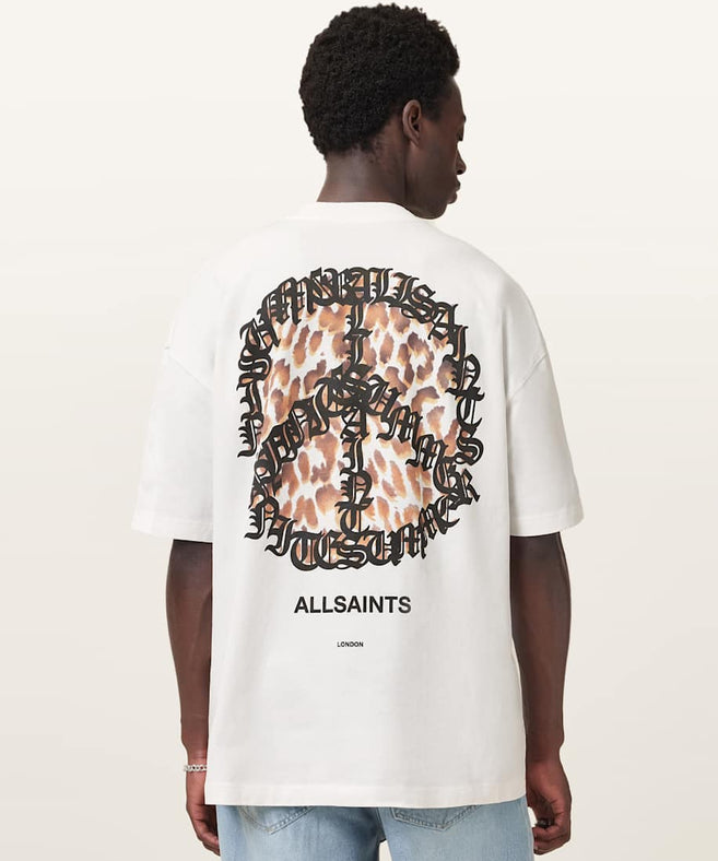 אולסיינטס - אוברסייז שרוול קצר M043PC Clark White