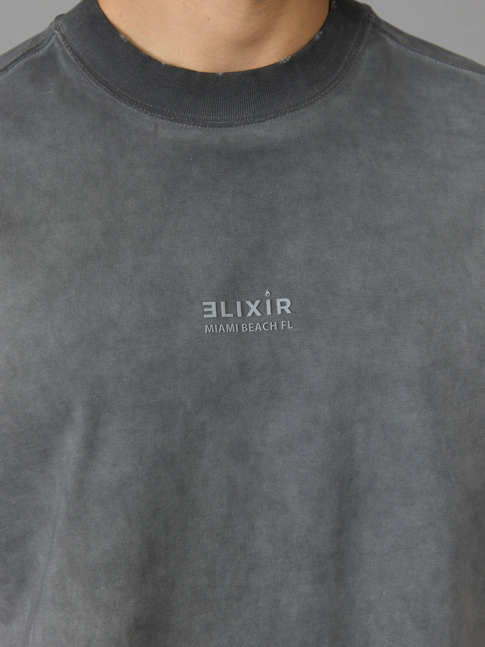 אליקסיר - חולצה טישירט עם חבל ELIXIR WASHED