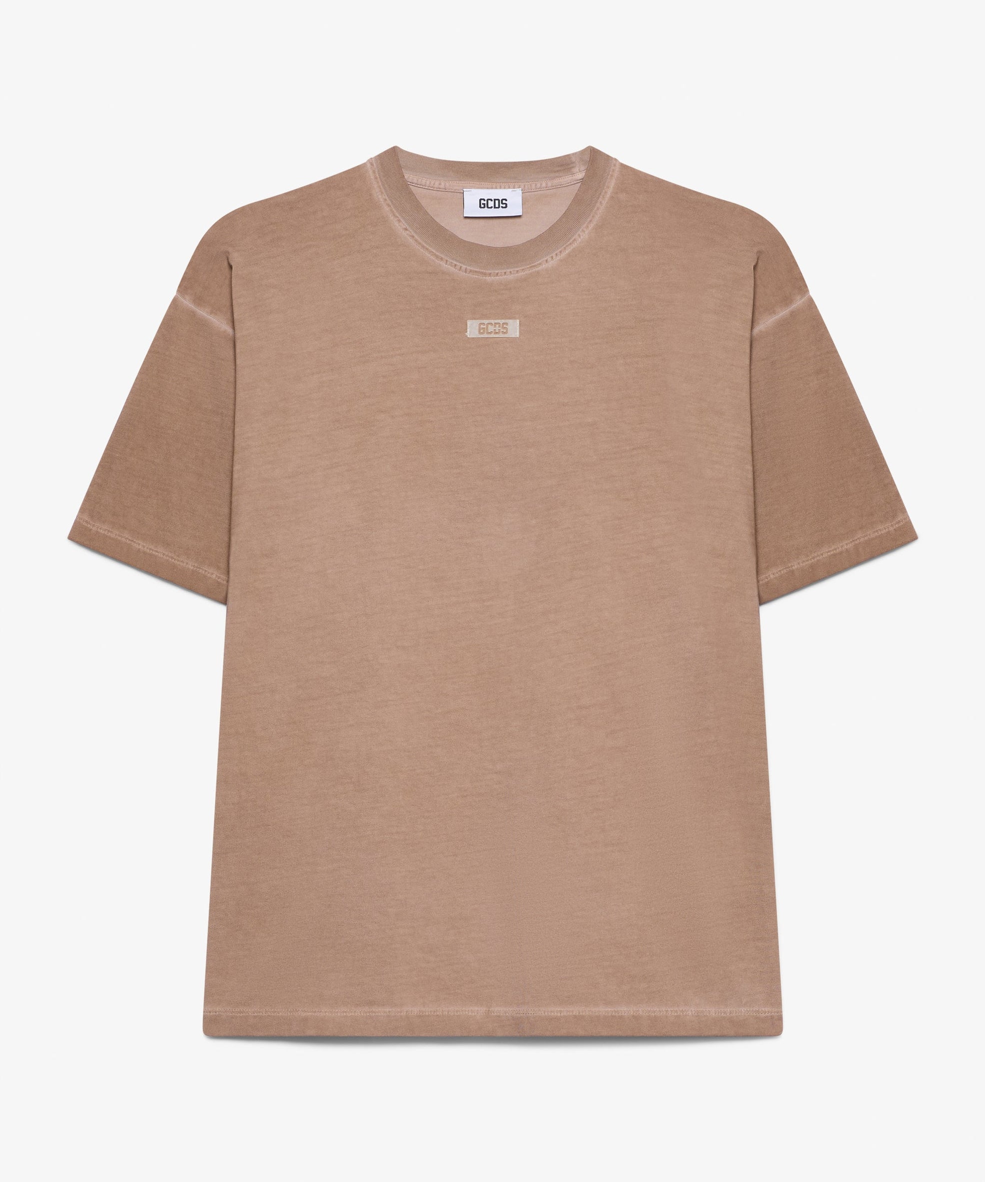 GCDS - חולצה טי אוברסייז PATCH LOGO SOLARIZED B2SM2313JF1