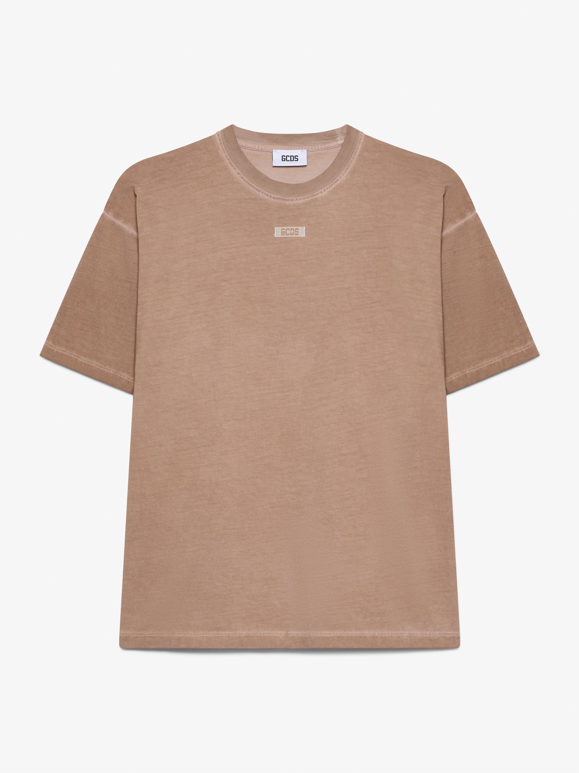 GCDS - חולצה טי אוברסייז PATCH LOGO SOLARIZED B2SM2313JF1