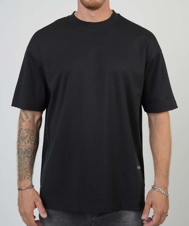 קרייזר -  חולצה טי אוברזייס מבד מרצרייז CRT26-101