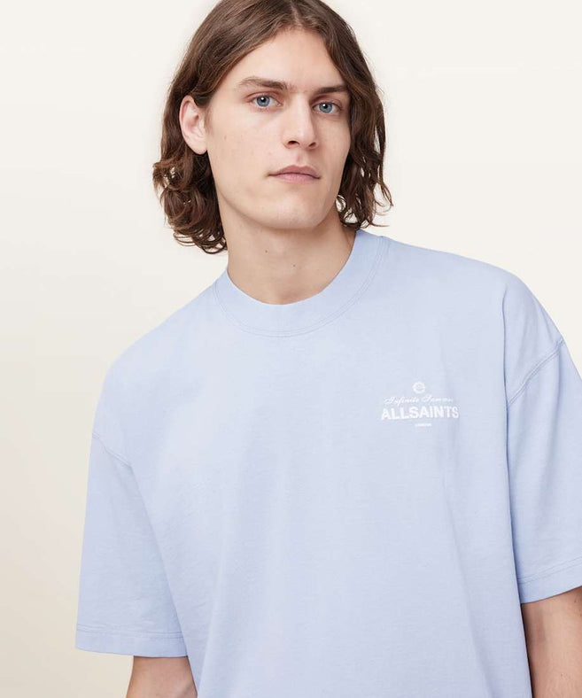 אולסיינטס - אוברסייז שרוול קצר M051PC Shore Blue