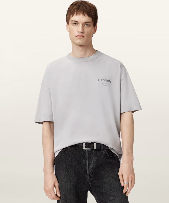 אולסיינטס - אוברסייז שרוול קצר M006PD CARBON GREY