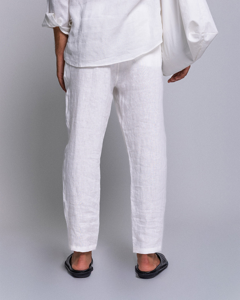 THIRTY DEGREES - מכנס פשתן LINEN TROUSERS 02 NEW.