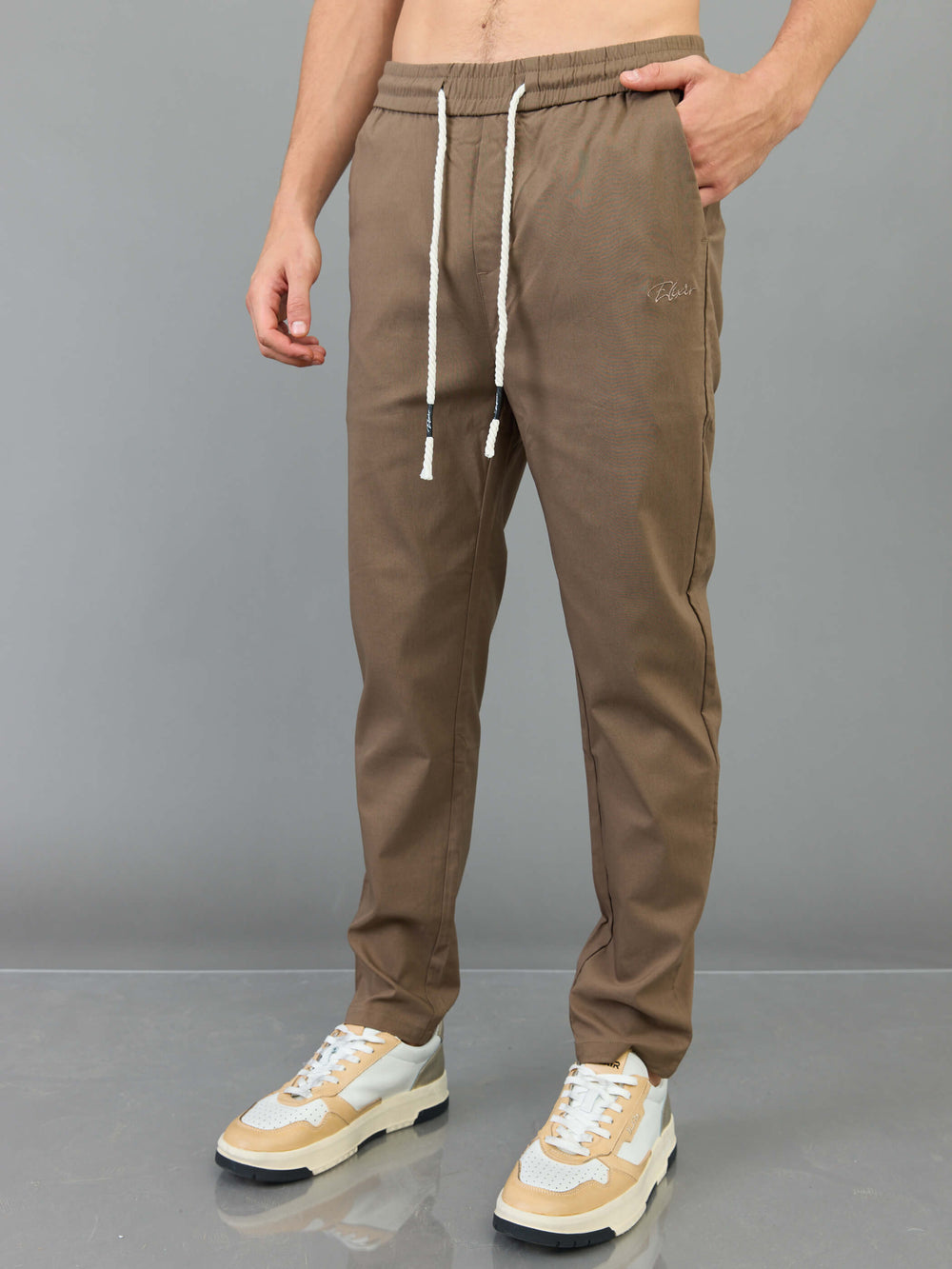 אליקסיר - דגמ"ח ELIXIR Classic Strip בד פסים Brown