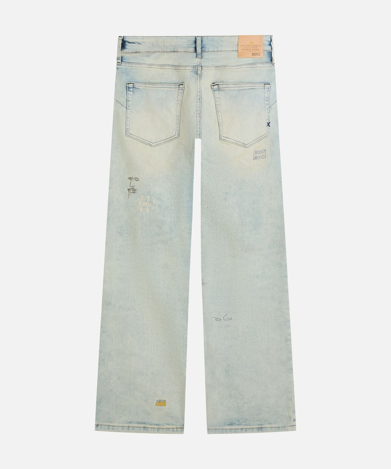 סקוץ’ אנד סודה – ג׳ינס לגברים JEAN MICHEL BASQUIAT 182985 410 SU26