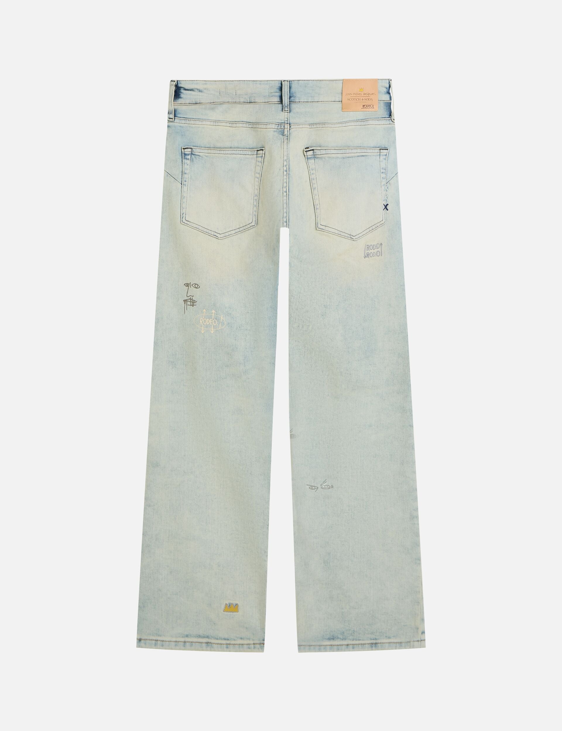 סקוץ’ אנד סודה – ג׳ינס לגברים JEAN MICHEL BASQUIAT 182985 410 SU26