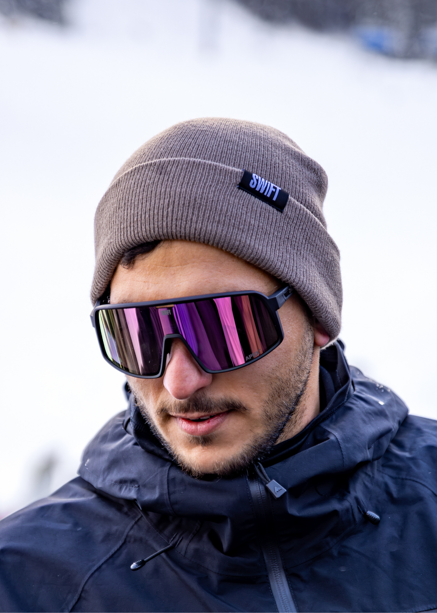 SWIFT - משקפיים BLAZE
Black-Photochoric Pink עדשה מתכהה