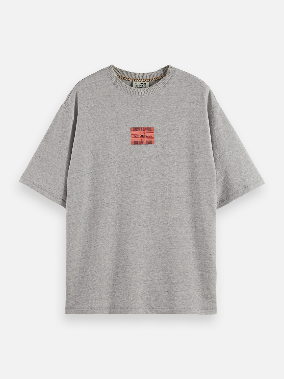 סקוץ’ אנד סודה – חולצה טי LOOSE LABEL אוברסייז 181513 101 WI25