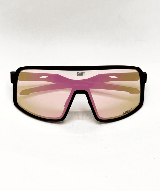 SWIFT - משקפיים BLAZE
Black-Photochoric Pink עדשה מתכהה