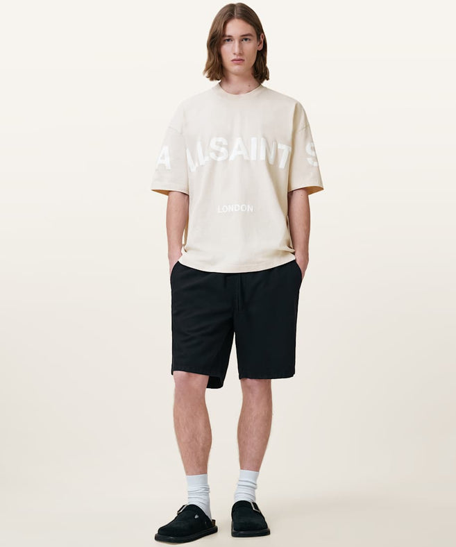 אולסיינטס - אוברסייז שרוול קצר M088PB Bailey Taupe