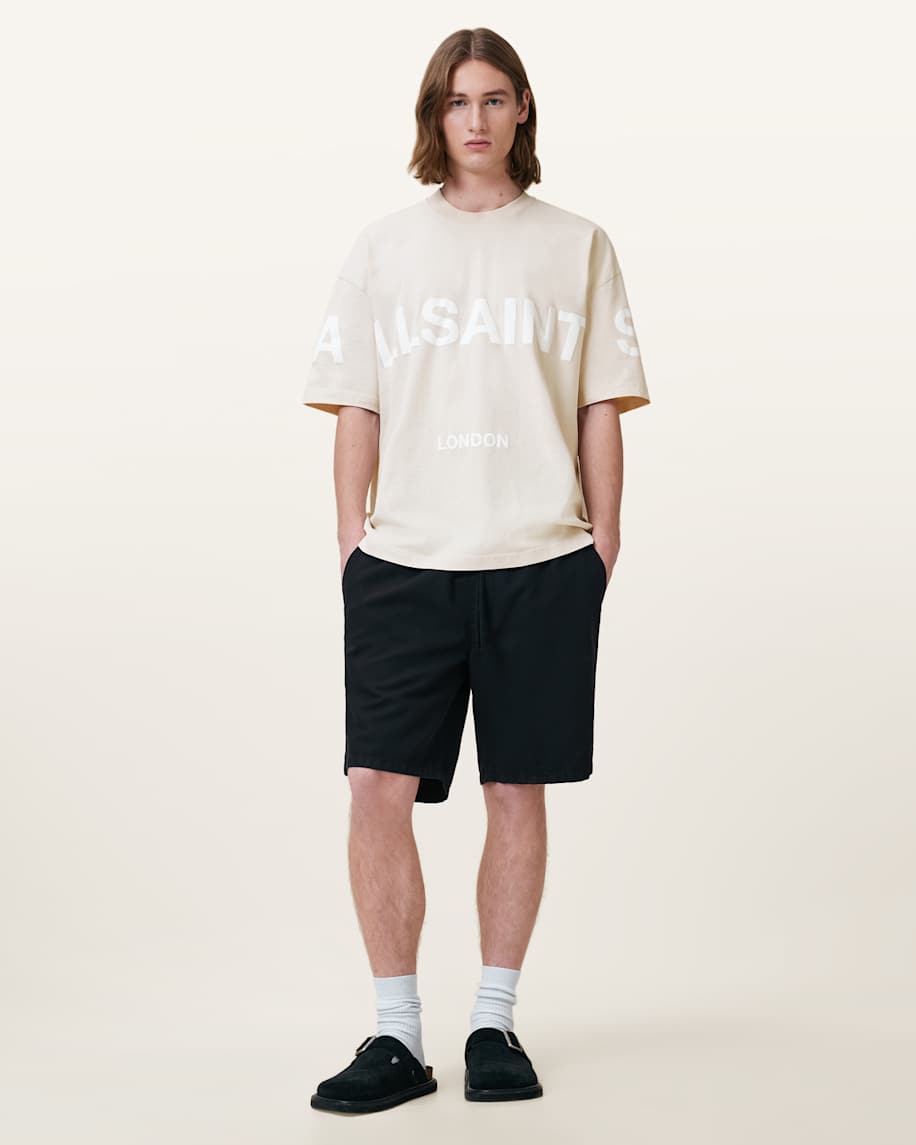 אולסיינטס - אוברסייז שרוול קצר M088PB Bailey Taupe