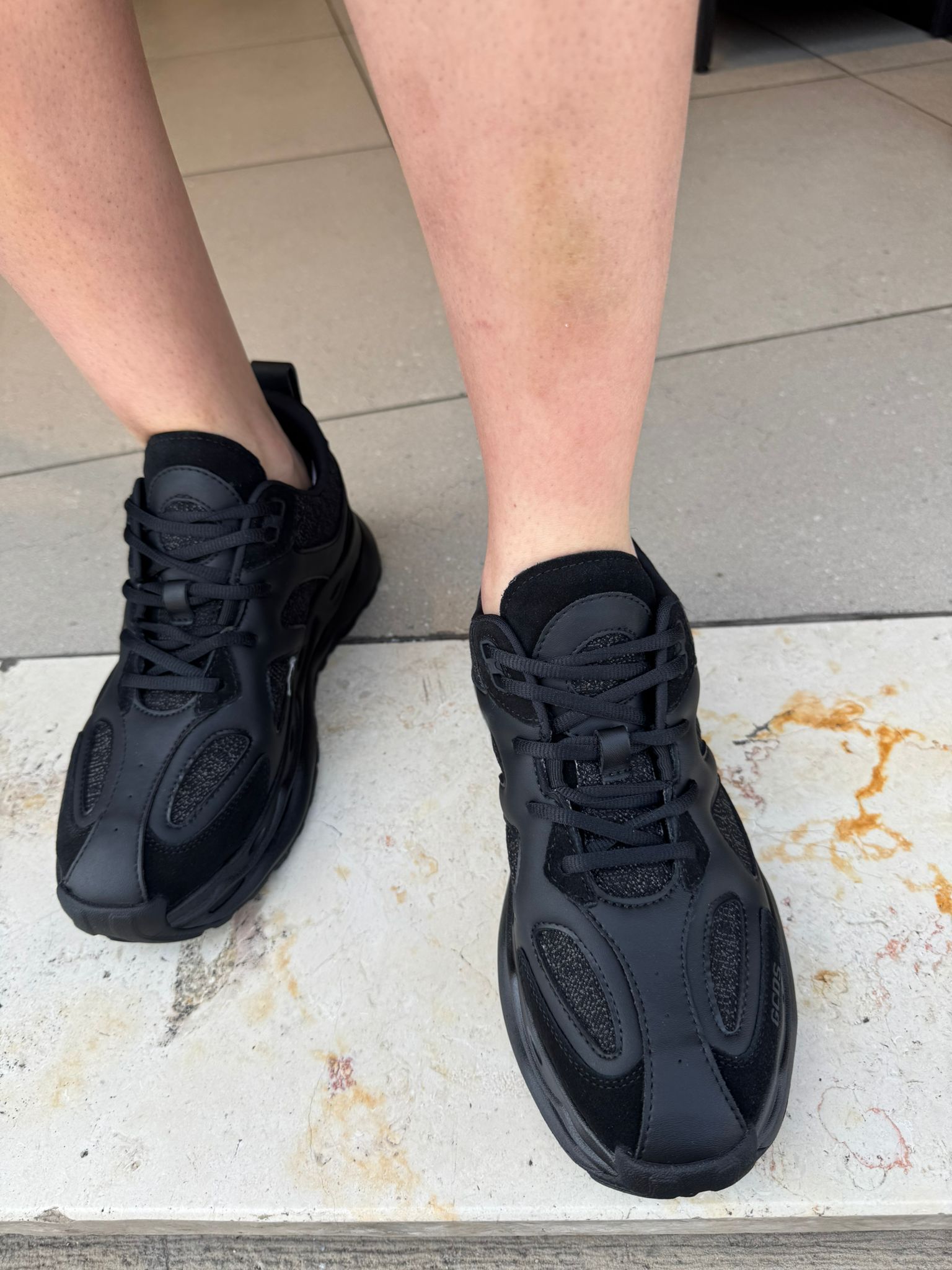 GCDS - סניקרס GC251MF12-001 BLACK