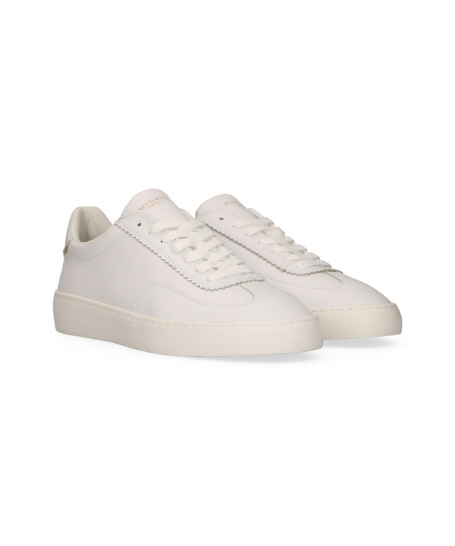 סקוץ’ אנד סודה –  סניקרס PLAKKA 99831930 S29 Leather White