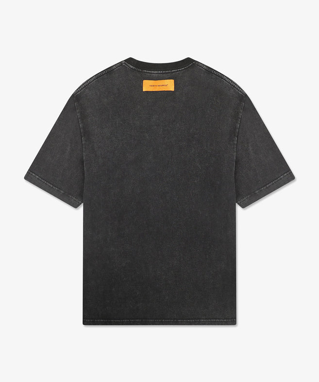 THIRTY DEGREES - 30FW26-10  3/4 טי אוברסייז Mugzam 05 Tee New
