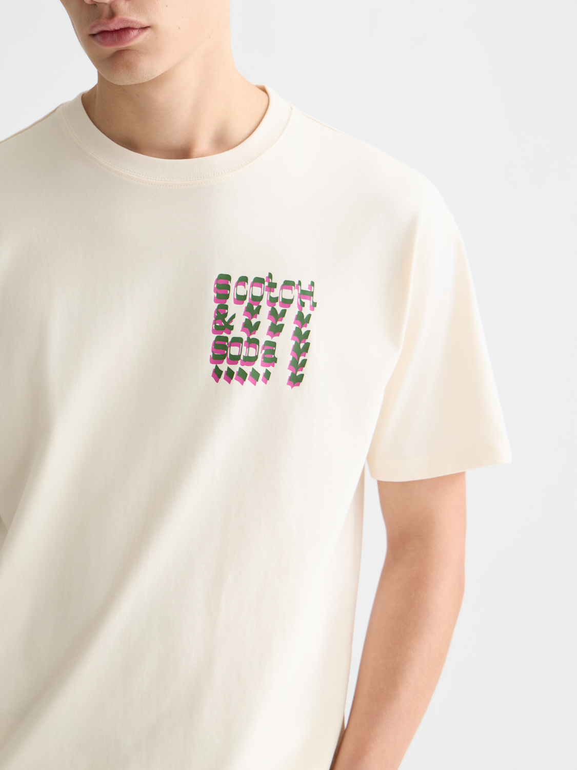 סקוץ' אנד סודה - חולצה טי לגברים 182292 270 SP26