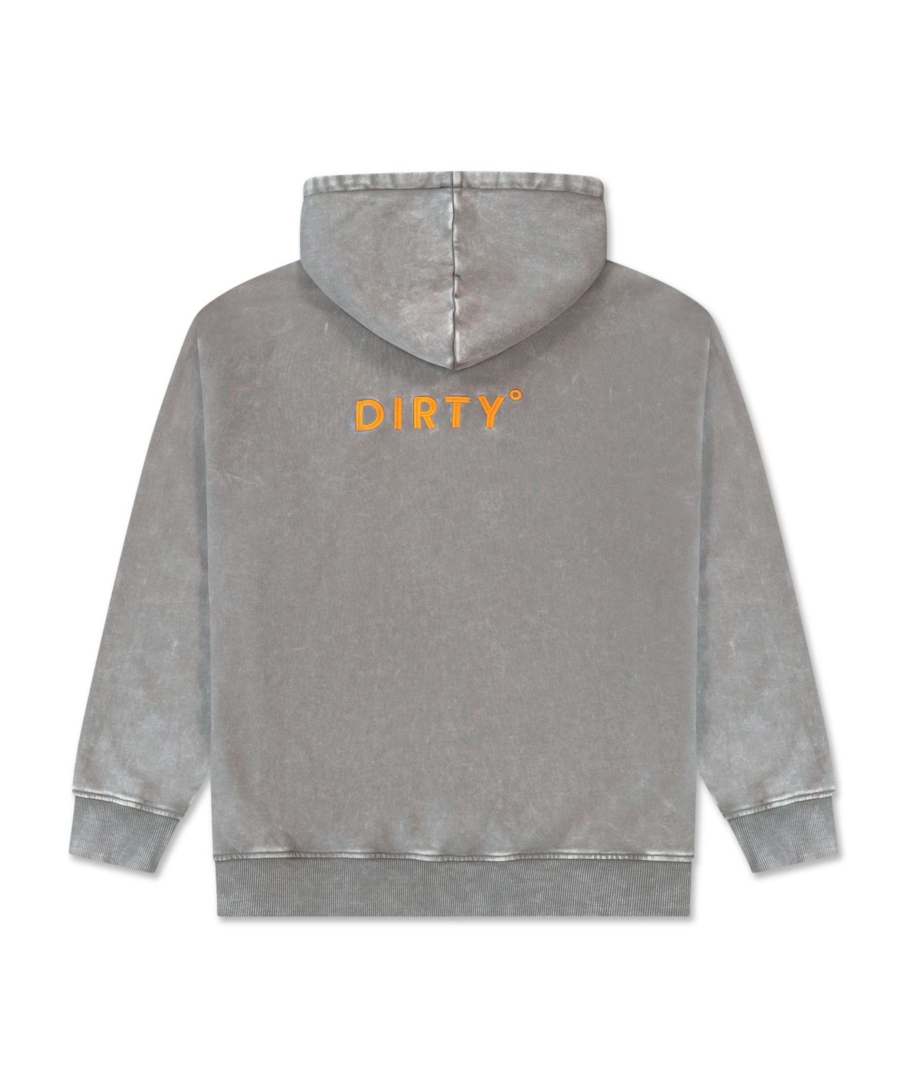 THIRTY DEGREES - קפוצ'ון CLEAN AND DIRTY WASHED HOODIE TD0303