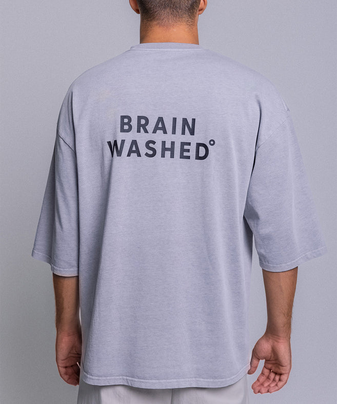 THIRTY DEGREES חולצה טי 3/4 TEE BRAIN WASHED 04