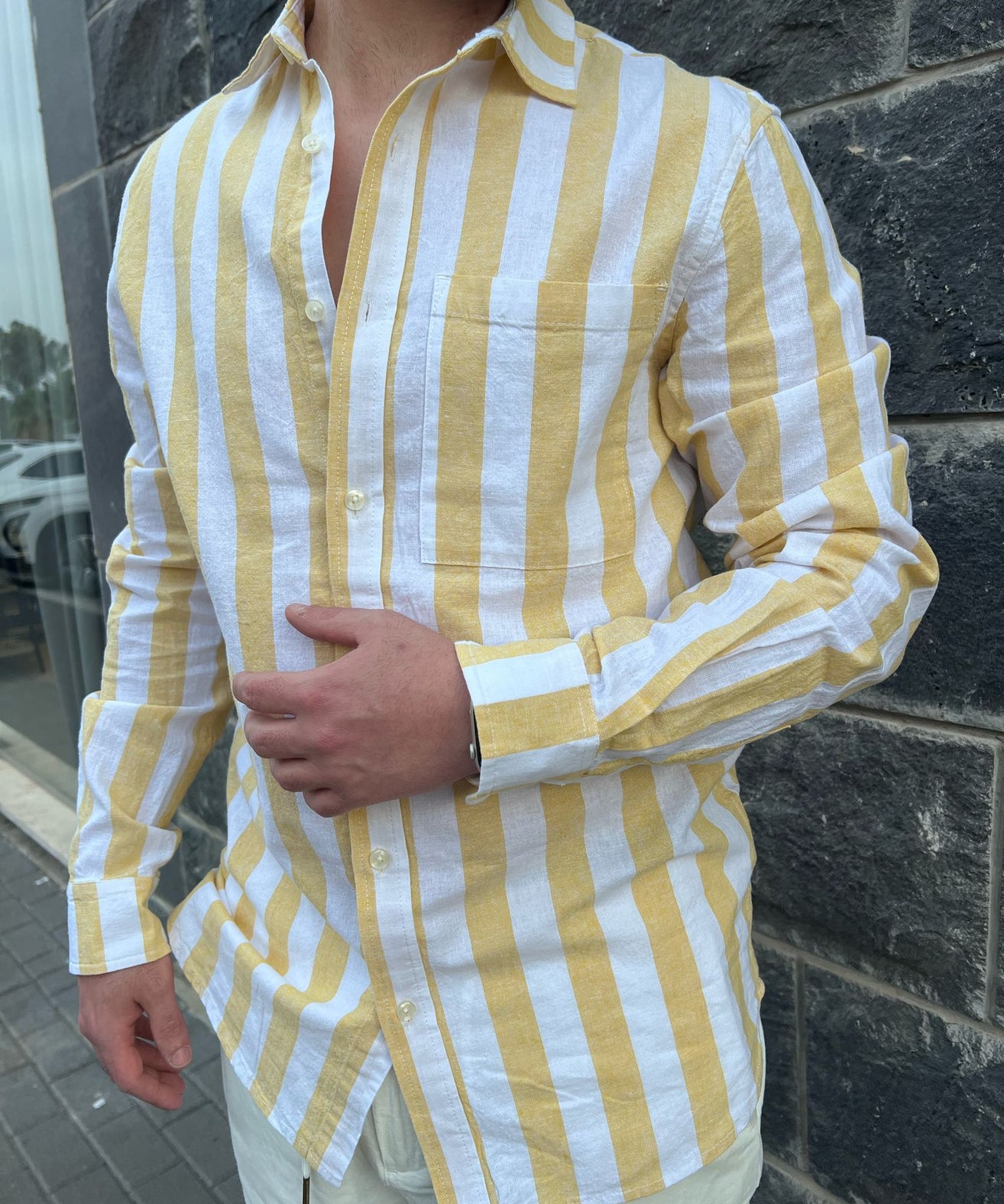 סקוץ' אנד סודה - מכופתרת פסים 180131 720 SU25