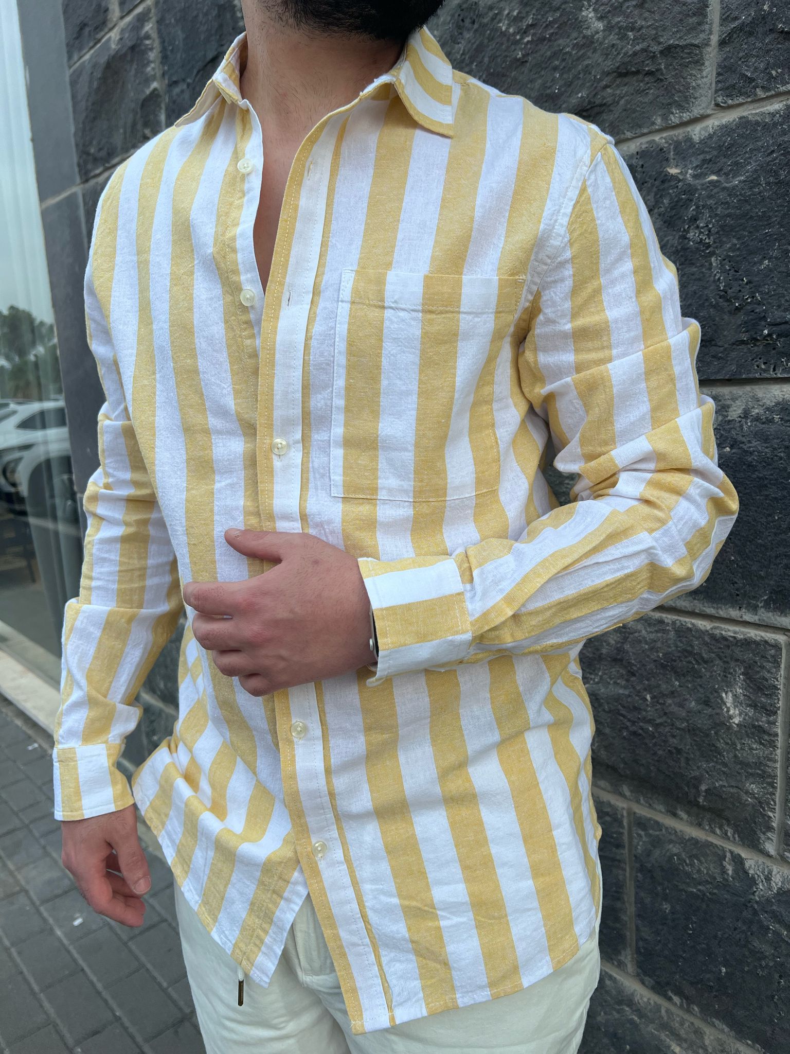 סקוץ' אנד סודה - מכופתרת פסים 180131 720 SU25