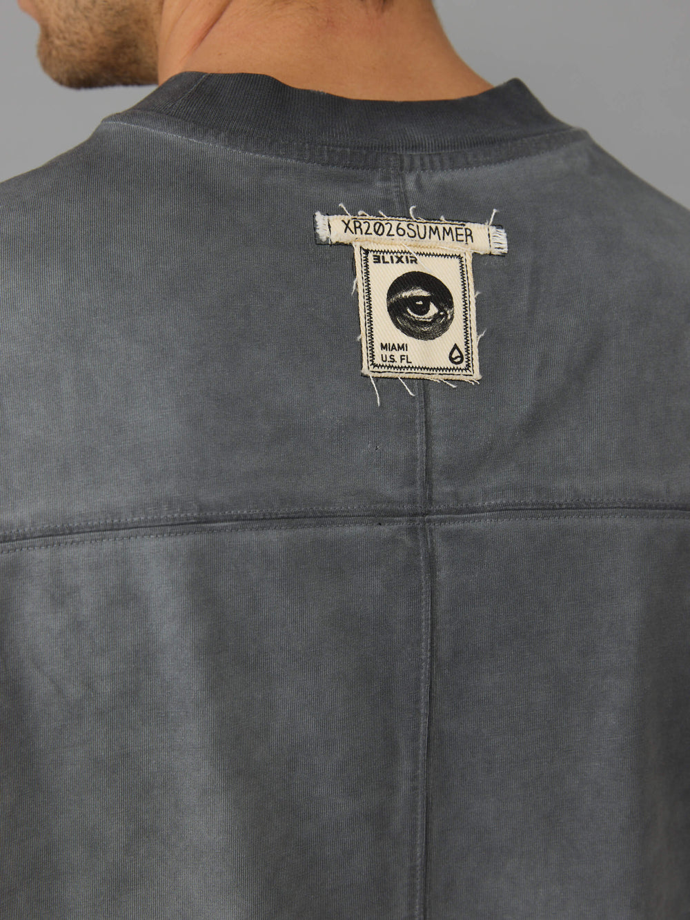 אליקסיר - חולצה טישירט עם חבל ELIXIR WASHED