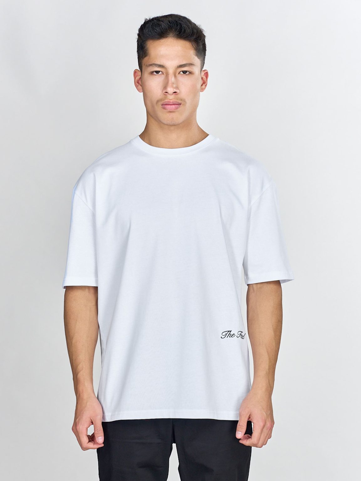 קרייזר -  חולצה טי אוברזייס CRT25-004 WHITE