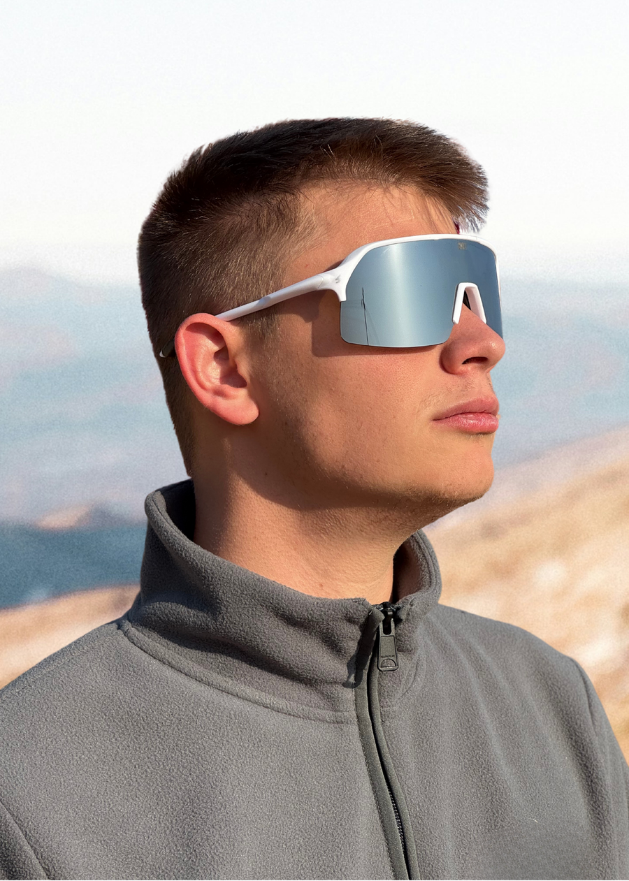 SWIFT - משקפיים EDGE SG-112 White-Silver