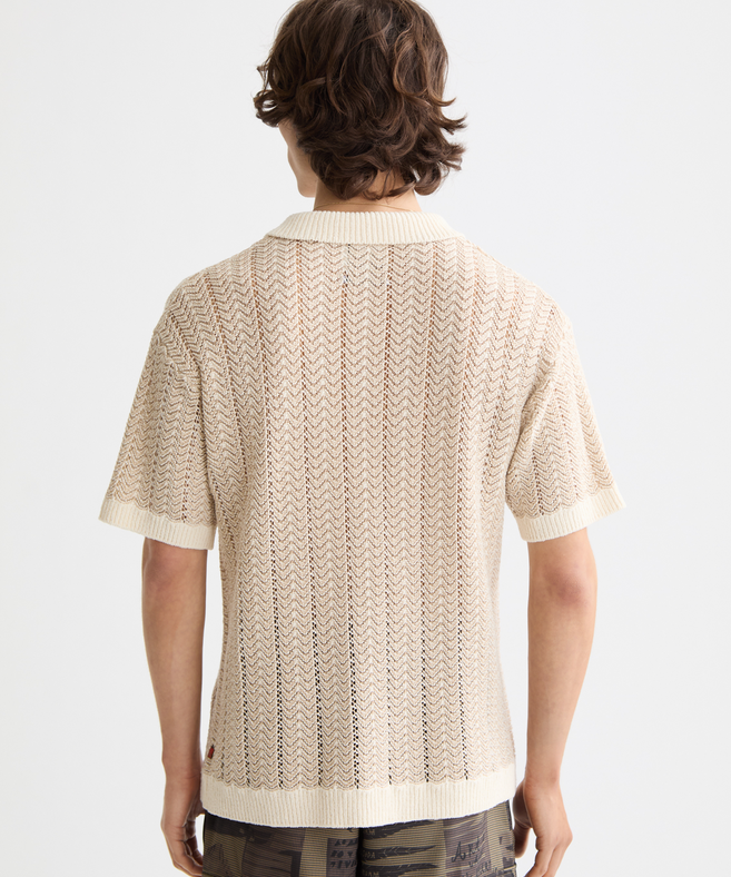 סקוץ' אנד סודה - סריג רשת צווארון 181322 270 FA25