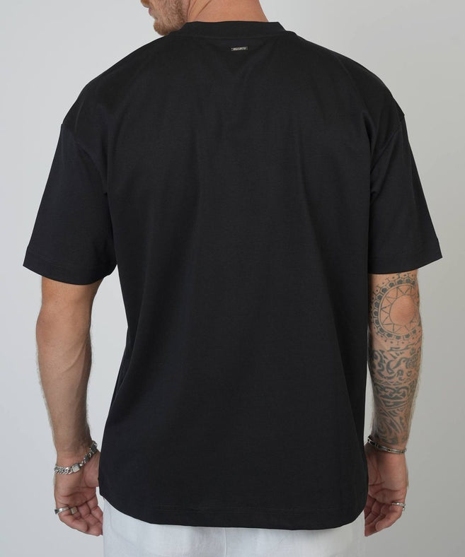 קרייזר -  חולצה טי אוברזייס מבד מרצרייז CRT26-102