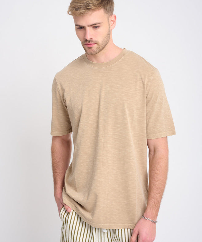 פפה ג'ינס - חולצה טי אוברסייז 308999 951 TAUPE BEIGE