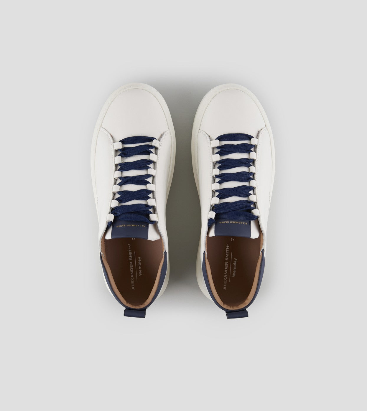 ALEXANDER SMITH - סניקרס WEMBLEY - WYM 2264 WHITE BLACK