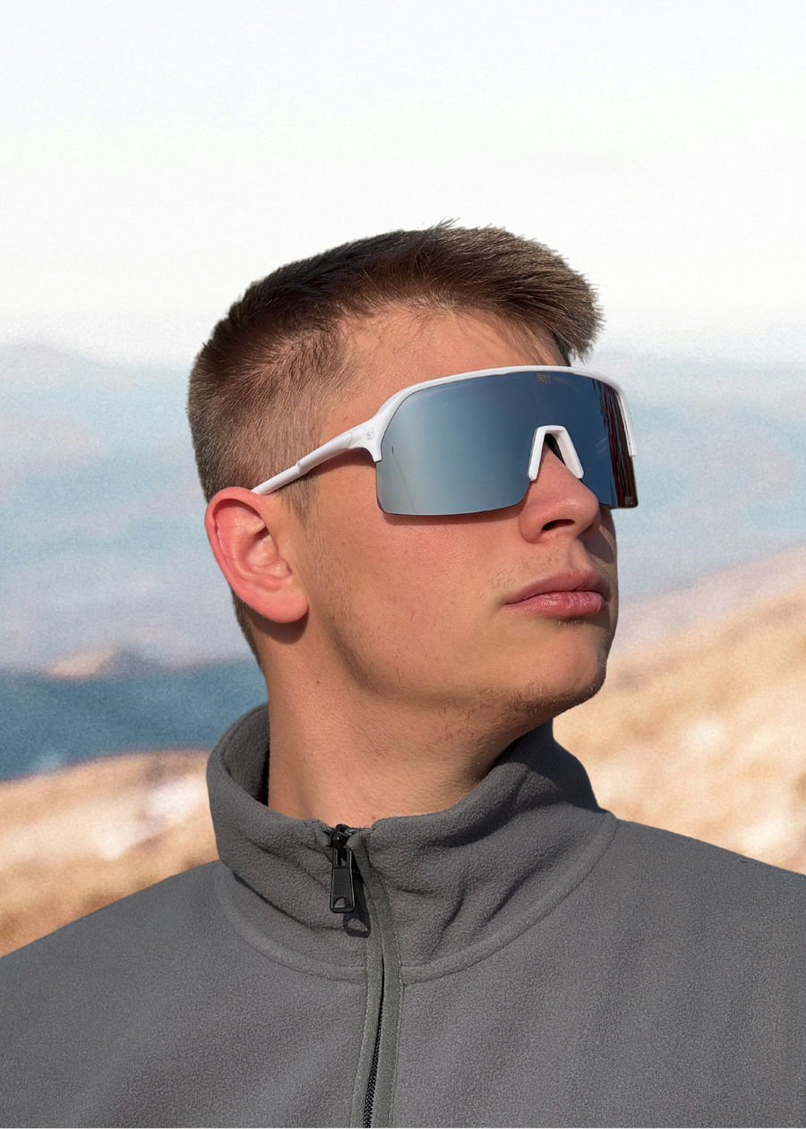 SWIFT - משקפיים EDGE SG-112 White-Silver