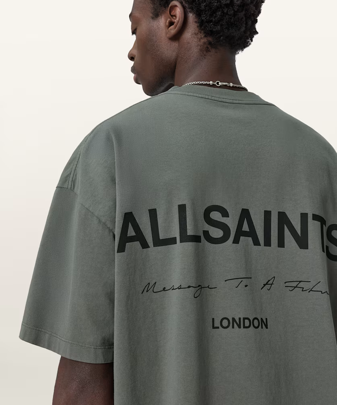 אולסיינטס - אוברסייז שרוול קצר M006PD GASTOR GREEN