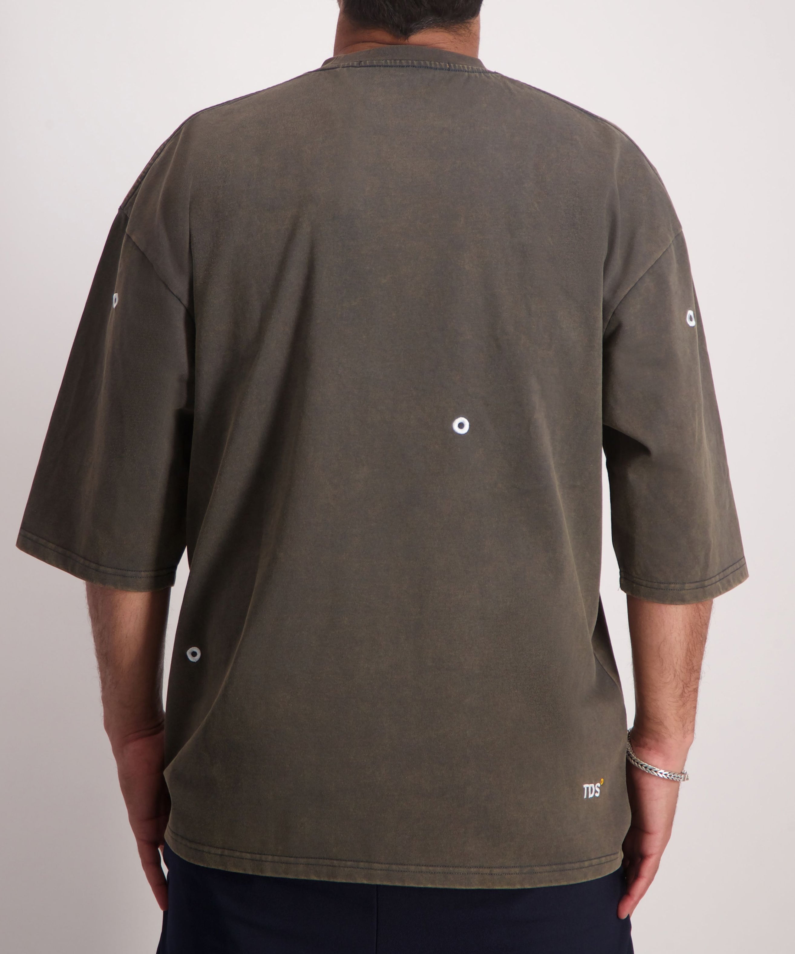 THIRTY DEGREES חולצה טי 3/4 - 30 מעלות 30SS26-5 Circels