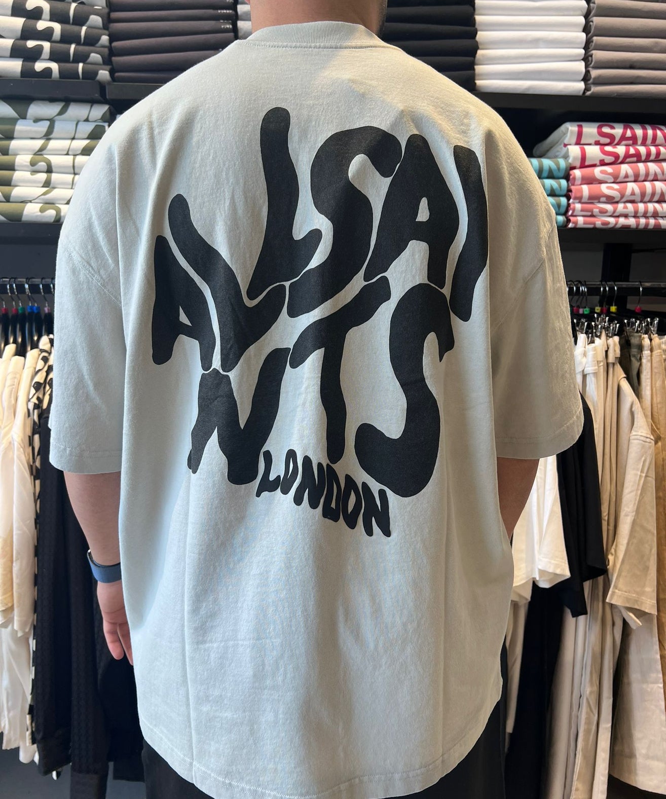 אולסיינטס - אוברסייז שרוול קצר ORLANDO Jackson Blue M066PC