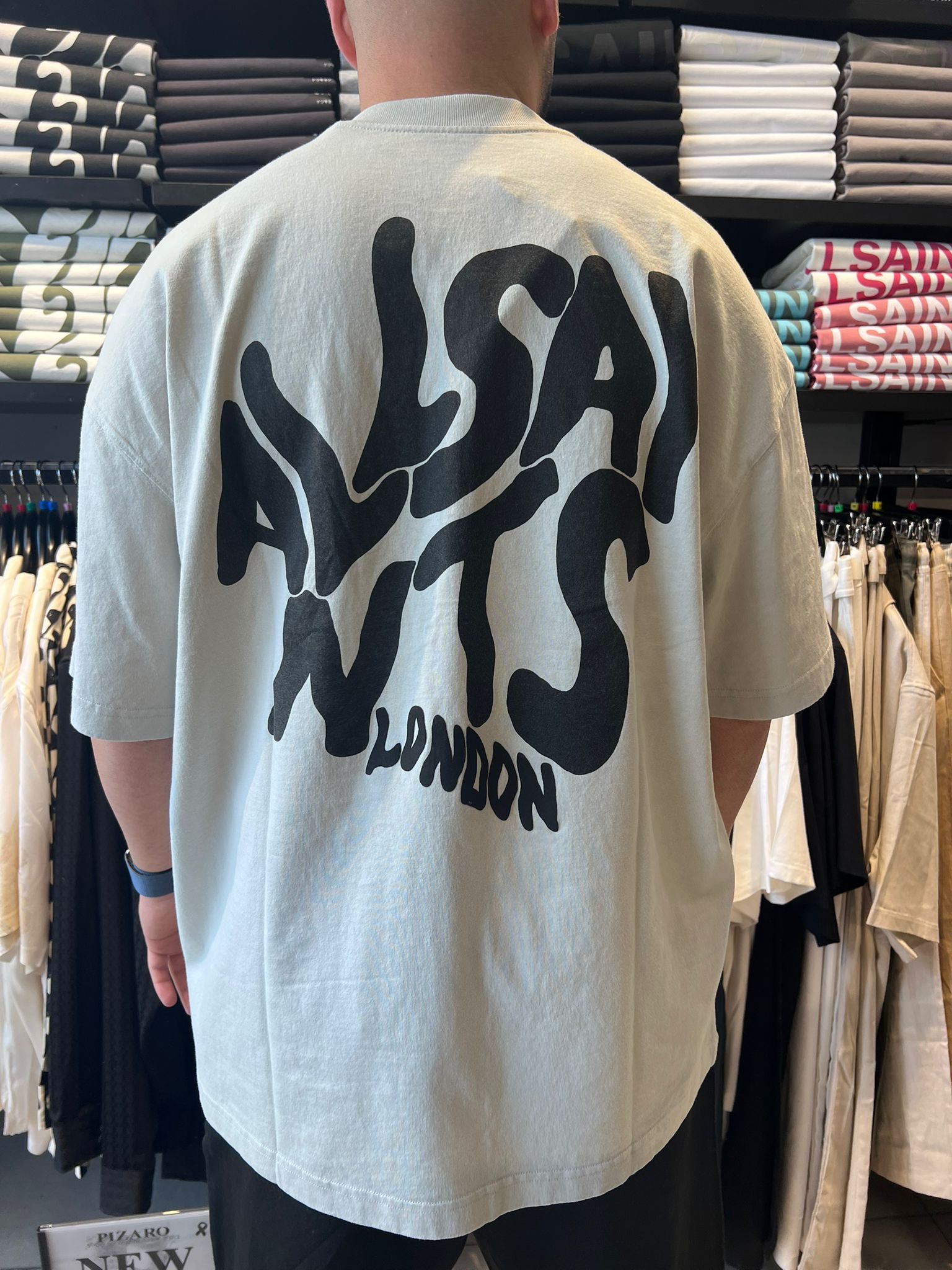 אולסיינטס - אוברסייז שרוול קצר ORLANDO Jackson Blue M066PC