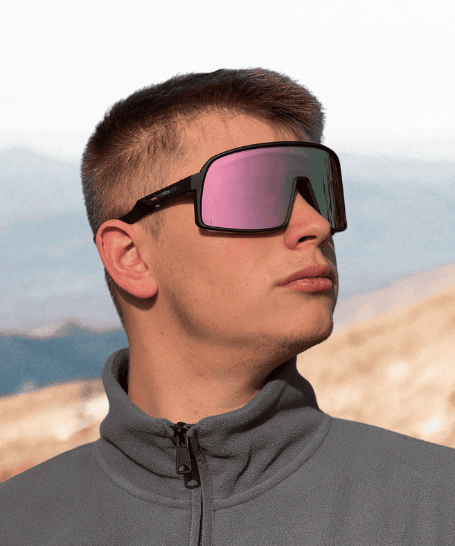 SWIFT - משקפיים BLAZE
Black-Photochoric Pink עדשה מתכהה