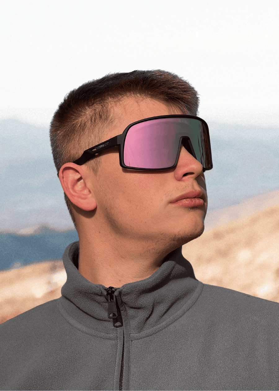 SWIFT - משקפיים BLAZE
Black-Photochoric Pink עדשה מתכהה