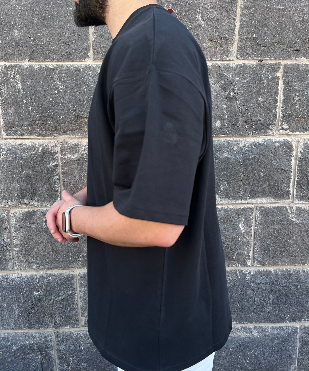 THIRTY DEGREES -3924 FILTY BASTARAD חולצה טי אוברסייז