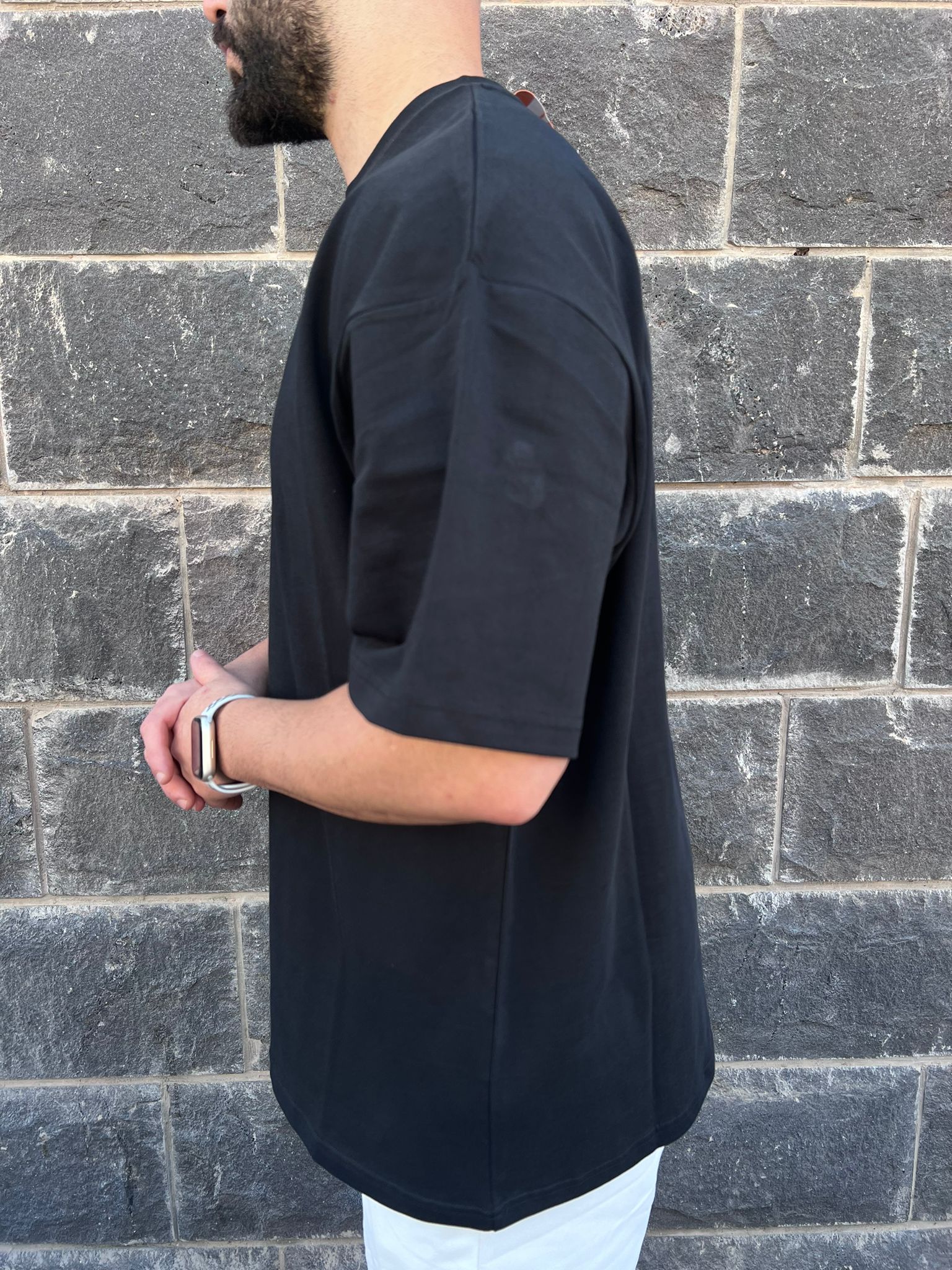 THIRTY DEGREES -3924 FILTY BASTARAD חולצה טי אוברסייז