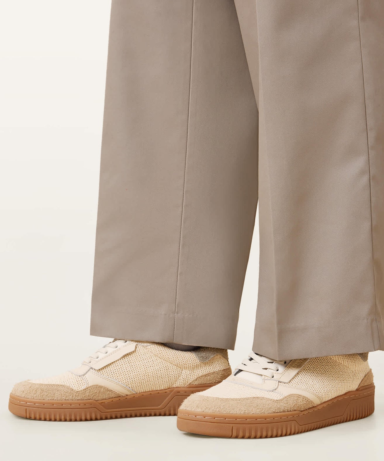 אול סיינטס - סניקרס M055FC REGAN MESH Chalk white/Clay